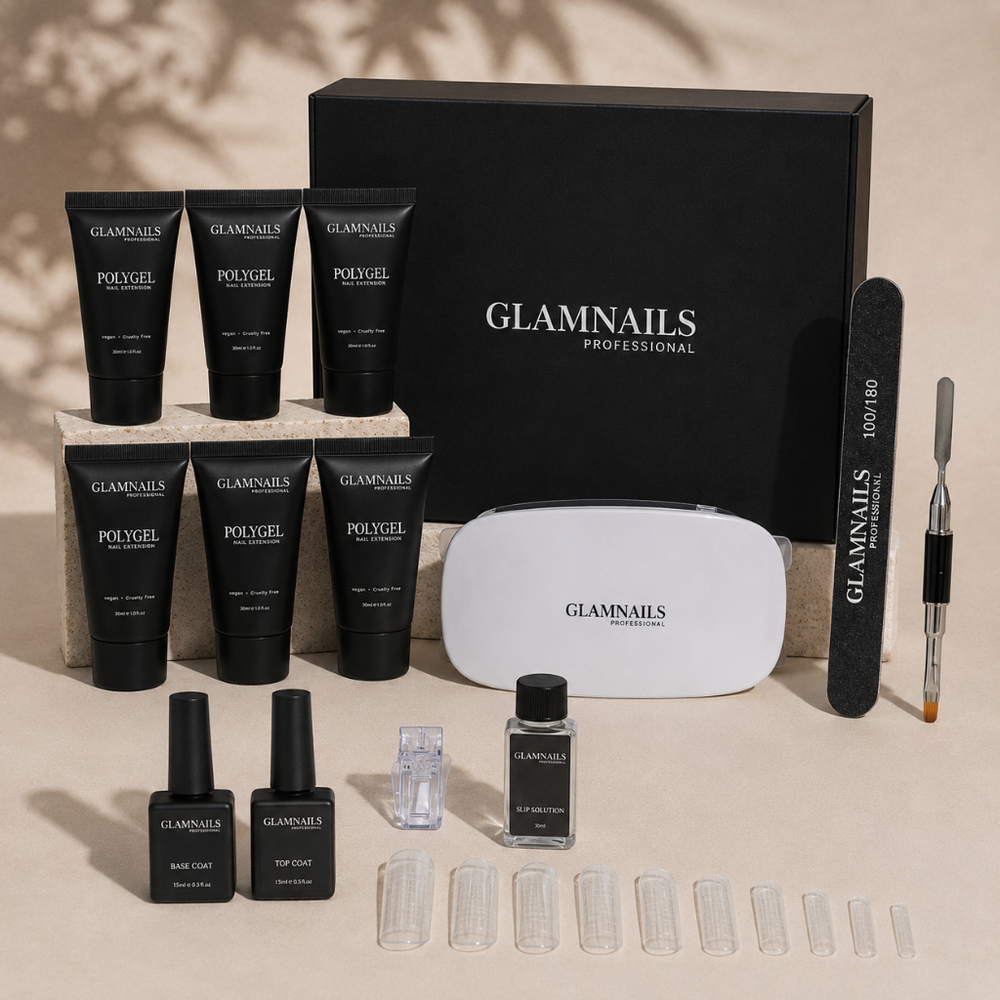 Zestaw startowy Polygel | 3+3 darmowe kolory Glamnailsprofessional