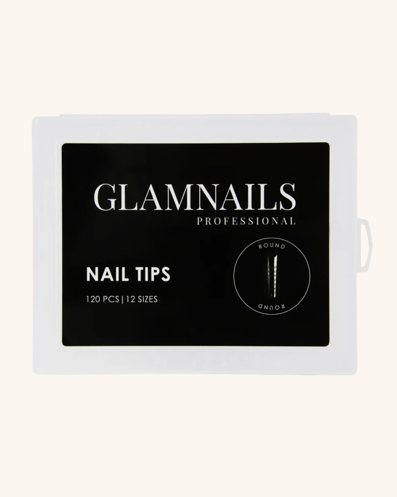 Glamnailsprofessional Dual Form Tips do Paznokci | Okrągłe (120 sztuk)