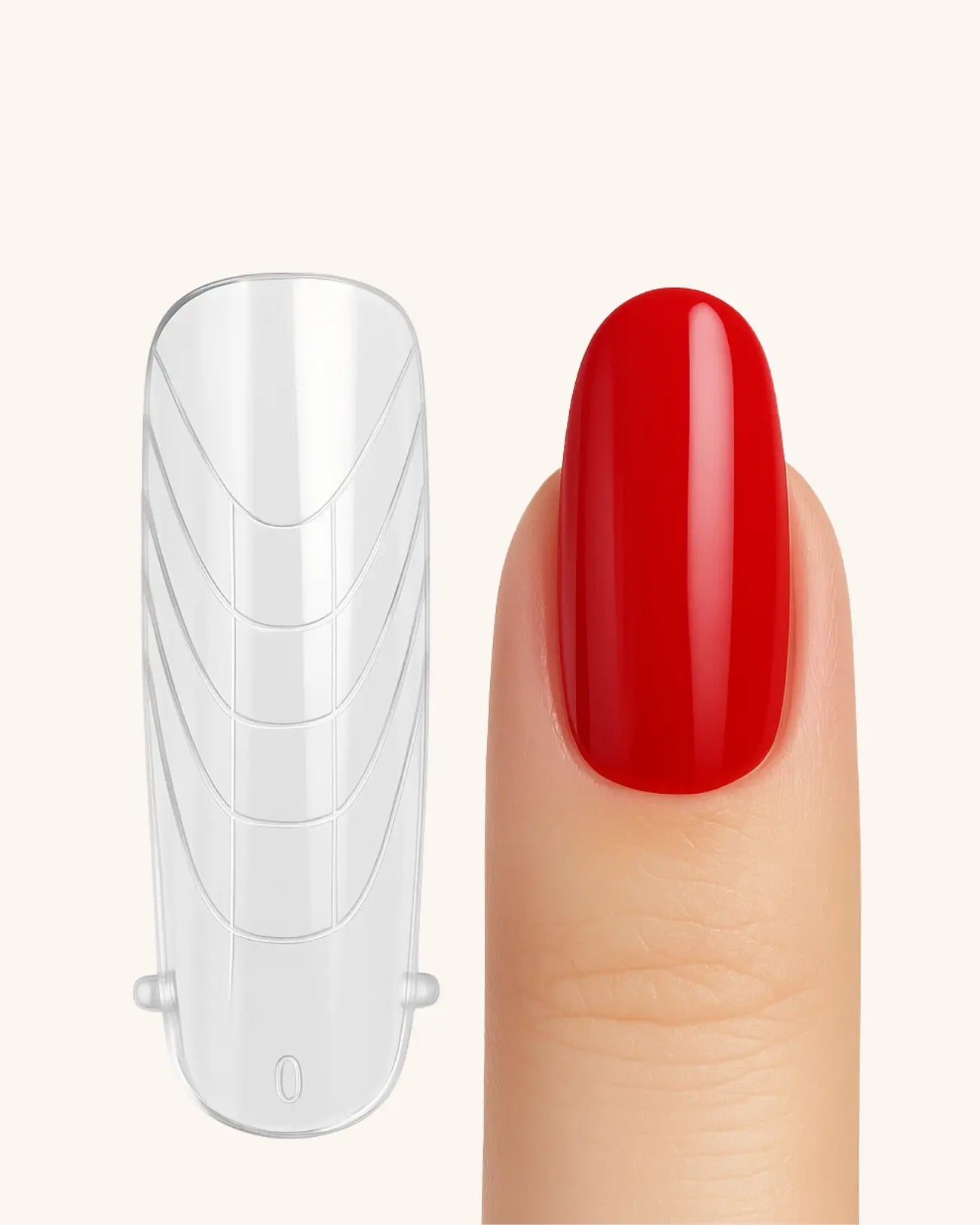 Glamnailsprofessional Dual Form Tips do Paznokci | Okrągłe (120 sztuk)