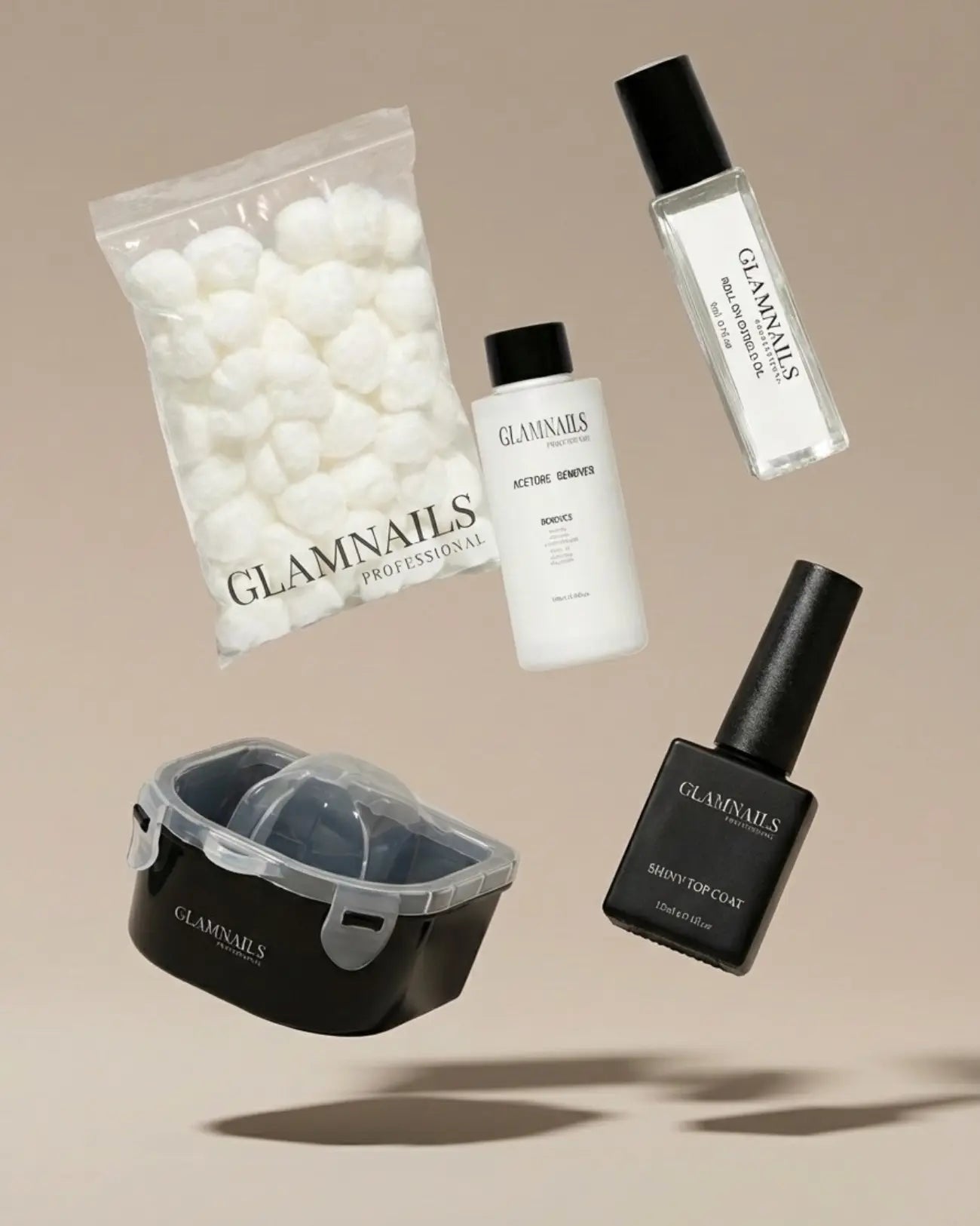 Zestaw Glamnailsprofessional Finish & Remove