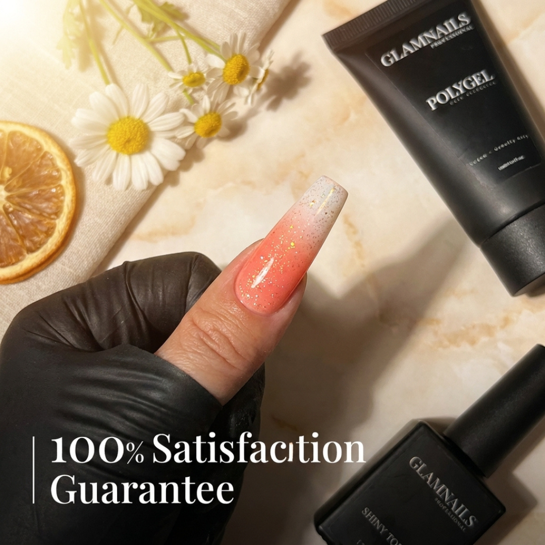 Polygel Starterset | 2+2 Gratis Kleuren Glamnailsprofessional 