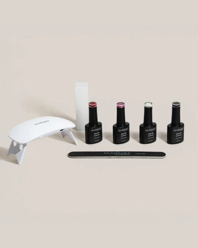 Glamnailsprofessional Zdrowie i uroda > Pielęgnacja paznokci > Żel do paznokci 3 w 1 One Step Gellak Premium Zestaw startowy | 2+2 darmowe kolory